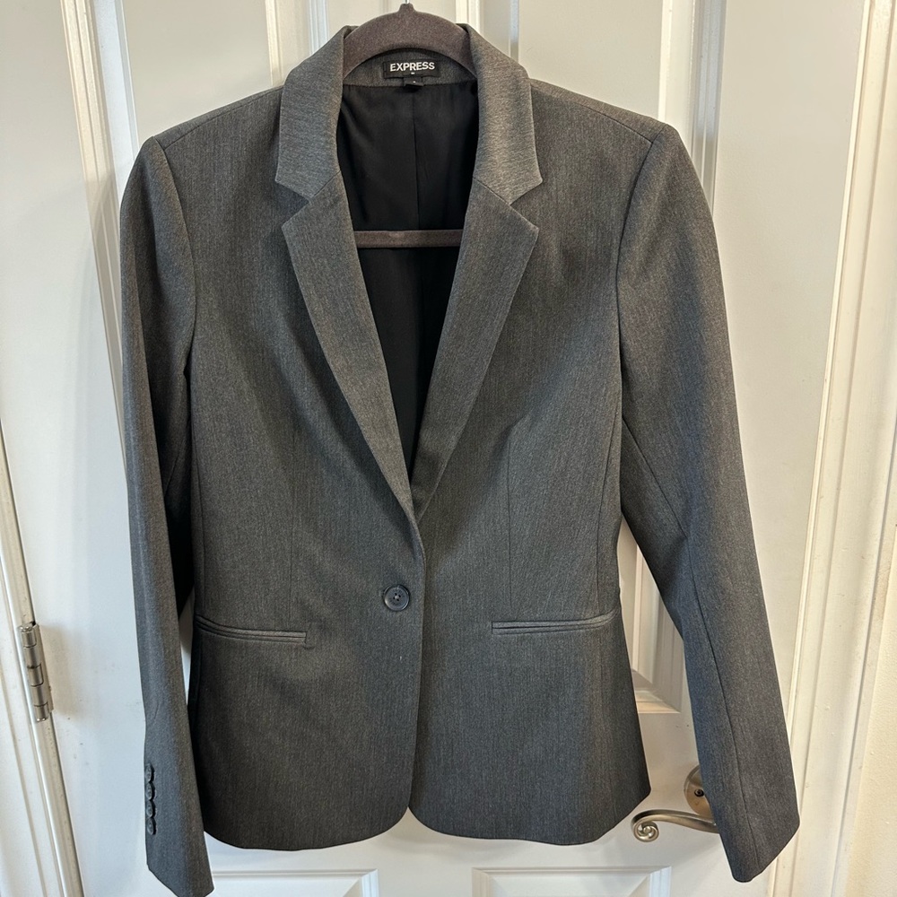Express Charcoal Women's Blazer